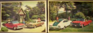 1966 AMC Marlin Ambassador 990 American Rogue Classic Rebel 3D Post Cards