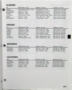 1997 Kia Parts Book Pricing and Information - September 15