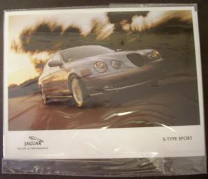 2001 Jaguar Bologna Auto Show Press Kit S-Type Sport Media Release Nice!