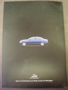 2001 Jaguar Bologna Auto Show Press Kit S-Type Sport Media Release Nice!