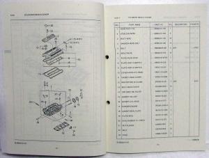 1998 Kia Sportage Parts Book Catalog - Revised September - Model Year 1998 1999