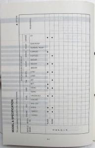 1999 Kia Sephia Parts Book Catalog - Revised February - Model Year 1998-1999