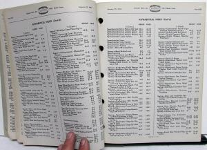 1941 Chrysler Dealer Parts List Book C28 C30 C33 Royal Windsor Imperial Orig