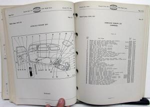 1941 Chrysler Dealer Parts List Book C28 C30 C33 Royal Windsor Imperial Orig