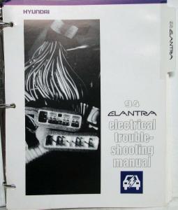 1994 Hyundai Elantra Electrical Troubleshooting Manual