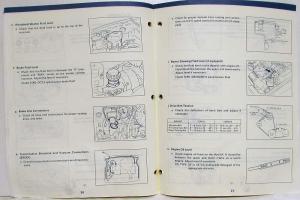 1989 Hyundai Pre-Delivery Inspection Manual