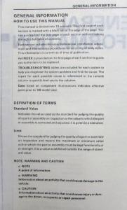 1989 Hyundai Excel Service Shop Repair Manual