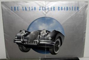 1958 Jaguar XK150 Roadster Dealer Sales Brochure S-Type Original Large Rare!