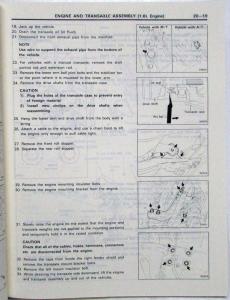 1992 Hyundai Lantra/Elantra Service Shop Repair Manual