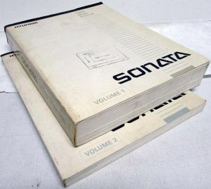 1992 Hyundai Sonata Service Shop Repair Manual - 2 Volume Set