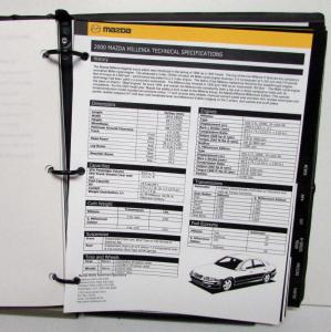 2000 Mazda Media Information Photo Slides Miata B-Series Trucks Protege 626 MPV