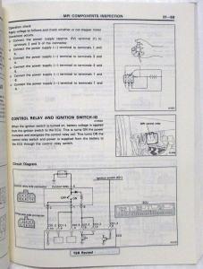 1993 Hyundai Elantra Service Shop Repair Manual - 2 Volume Set