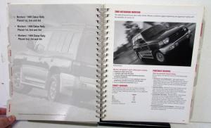 2000 Mitsubishi Product Reference Guide Eclipse Mirage Galant Diamante Montero