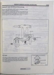 1993 Hyundai Excel Service Shop Repair Manual - 2 Volume Set