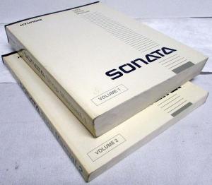 1993 Hyundai Sonata Service Shop Repair Manual - 2 Volume Set