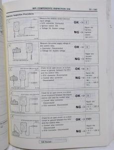 1993 Hyundai Sonata Service Shop Repair Manual - 2 Volume Set