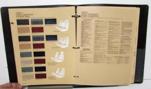 1982 Oldsmobile Fleet Facts Finder Toronado Ninety-Eight Delta 88 Cutlass Omega