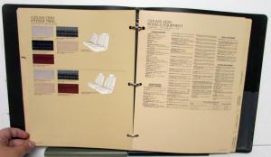 1982 Oldsmobile Fleet Facts Finder Toronado Ninety-Eight Delta 88 Cutlass Omega