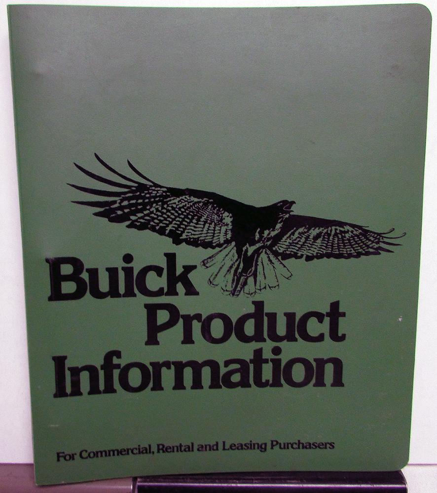 1977 Buick Product Information LeSabre Skyhawk Century Regal Riviera Skylark