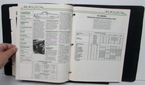 1981 Chevrolet Fleet Buyers Guide Camaro Chevette Monte Carlo Trucks