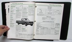 1981 Chevrolet Fleet Buyers Guide Camaro Chevette Monte Carlo Trucks