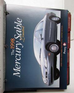 1998 LincolnMercury Product Portfolio Sable Tracer Sable Marquis Villager Cougar