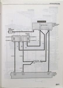 2000 Kia Spectra Electrical Troubleshooting Manual