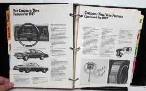 1977 Chevrolet Car Value Guide Camaro Chevelle Concours Corvette Chevette