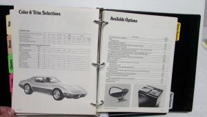 1977 Chevrolet Car Value Guide Camaro Chevelle Concours Corvette Chevette