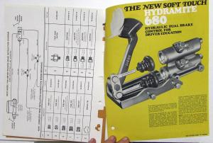 1969 Oldsmobile Dealer Dual Controls Drivers Education Sales Bulletins Flyers