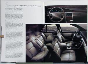 1994 Cadillac Seville STS Eldorado TC FRENCH Market Text Sales Brochure