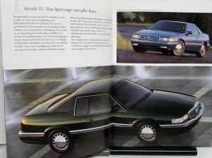 1994 Cadillac Seville STS Eldorado TC FRENCH Market Text Sales Brochure