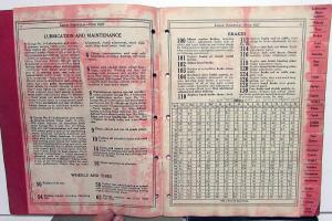 1937 Ford Dealer Suggested Repair Labor Schedule Book Prices Car & Truck Orig