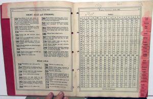 1937 Ford Dealer Suggested Repair Labor Schedule Book Prices Car & Truck Orig