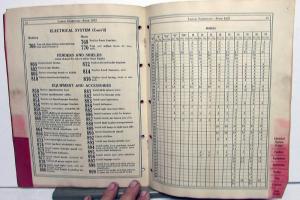 1937 Ford Dealer Suggested Repair Labor Schedule Book Prices Car & Truck Orig