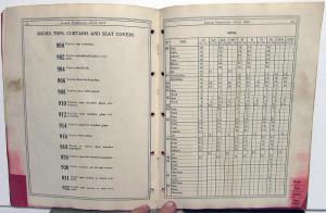 1937 Ford Dealer Suggested Repair Labor Schedule Book Prices Car & Truck Orig