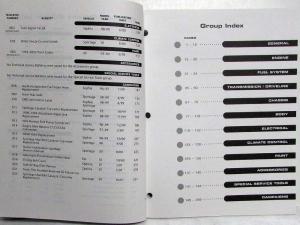 1994-2001 Kia Technical Service Bulletins - 2 Volume Set