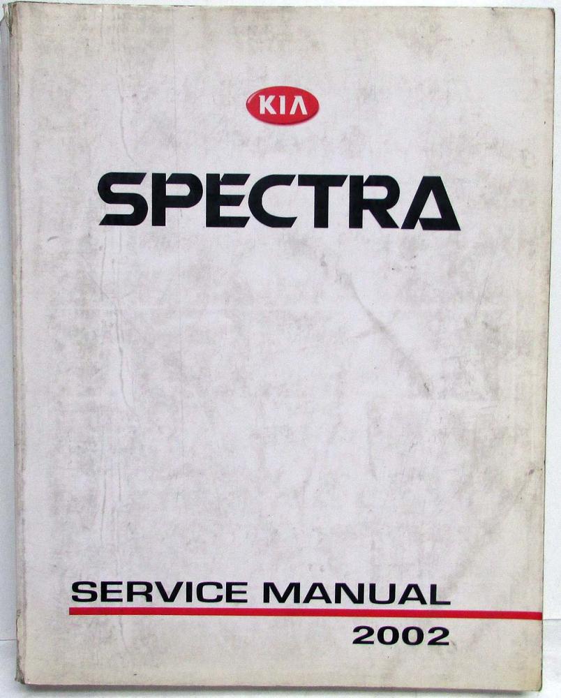 2002 Kia Spectra Service Shop Repair Manual