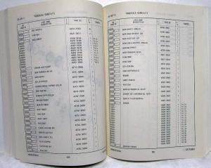 2003 Kia Amanti Parts Book Catalog - First October - Model Year 2004