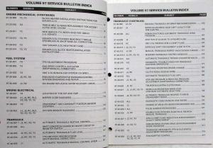 1997 Hyundai Technical Service Bulletins Volume 97