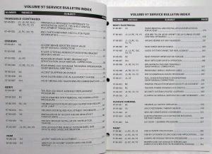 1997 Hyundai Technical Service Bulletins Volume 97