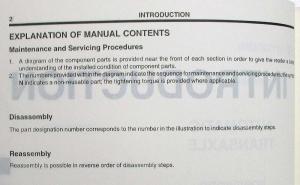 1999-2000 Hyundai Automatic Transaxle Overhaul Manual