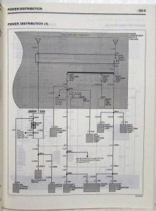 2001 Hyundai Tiburon Electrical Troubleshooting Manual