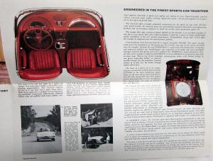 1960 Chevrolet ORIGINAL Corvette Sales Brochure Folder