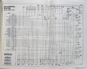 2001 Hyundai Santa Fe Electrical Troubleshooting Manual