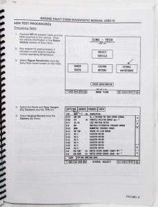 1996-1998 Hyundai Engine Fault Code Diagnostic Manual OBD-II - Spiral Bound