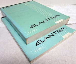 1994 Hyundai Elantra Service Shop Repair Manual - 2 Volume Set