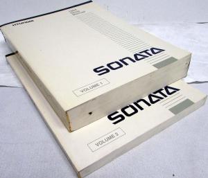 1994 Hyundai Sonata Service Shop Repair Manual - 2 Volume Set