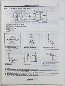 1994 Hyundai Sonata Service Shop Repair Manual - 2 Volume Set
