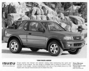 1998 Isuzu Amigo Press Photo 0014